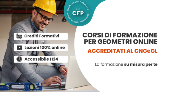 Corsi con Crediti Formativi per Geometri